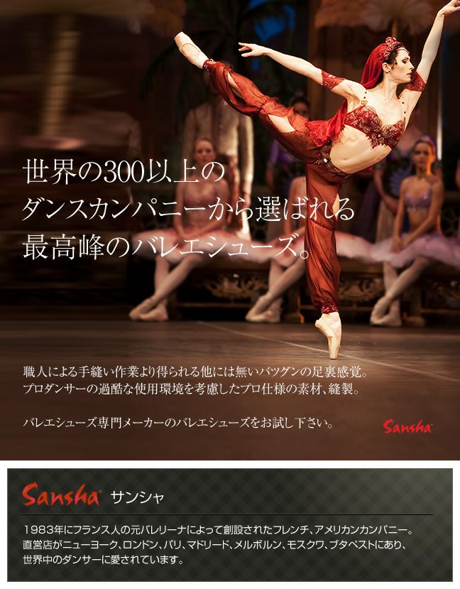バレエシューズ pro スプリットソール 1C | Dance-nets 公式オンライン