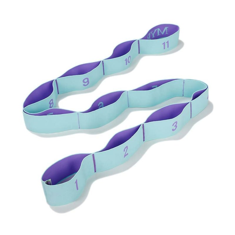 ストレッチストラップバンドZTR-STRAPストレッチバレエストラップヨガストレッチストレッチバンドバレエレッスンキッズ子ども8段階柔軟