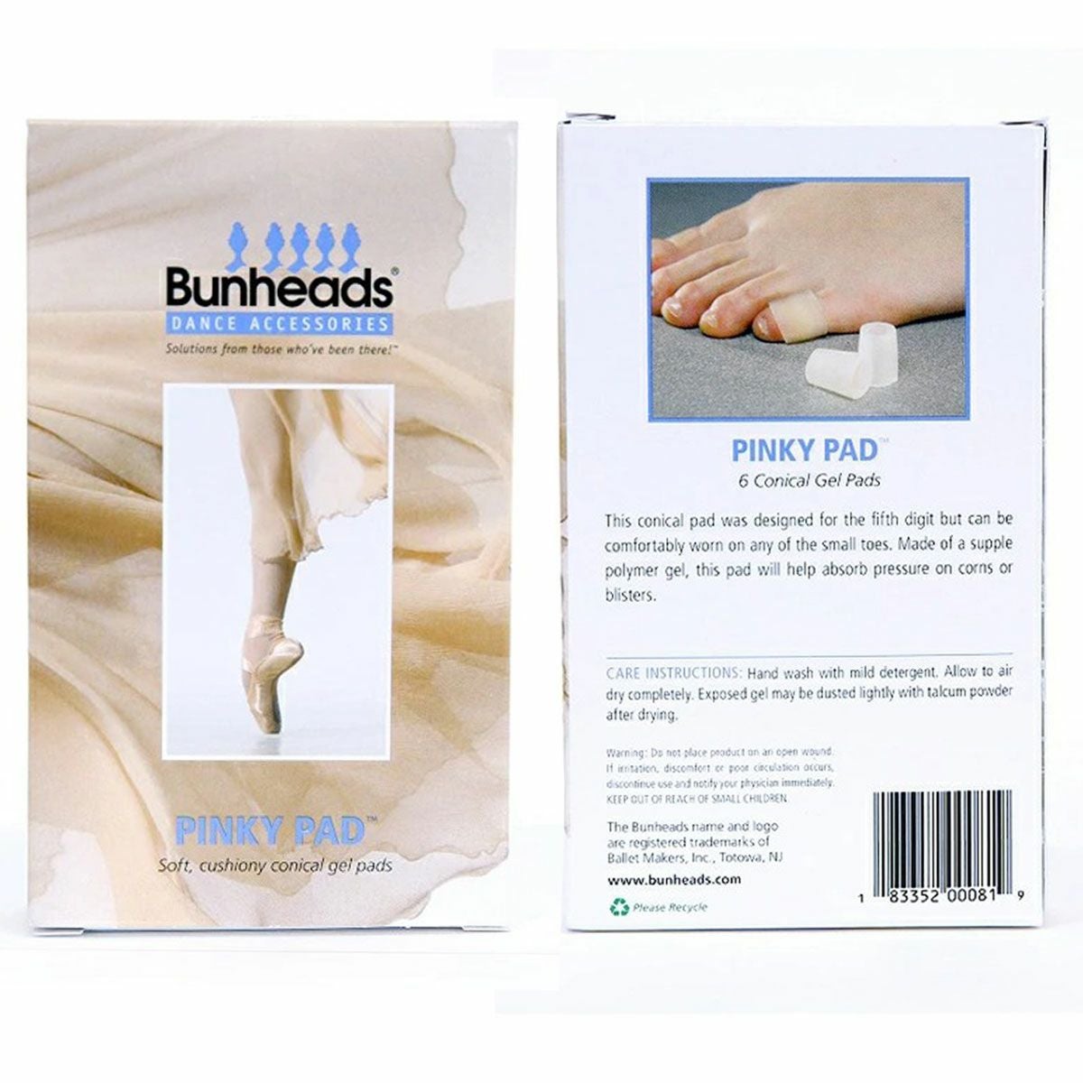 BunheadsピンキーパッドBH1040