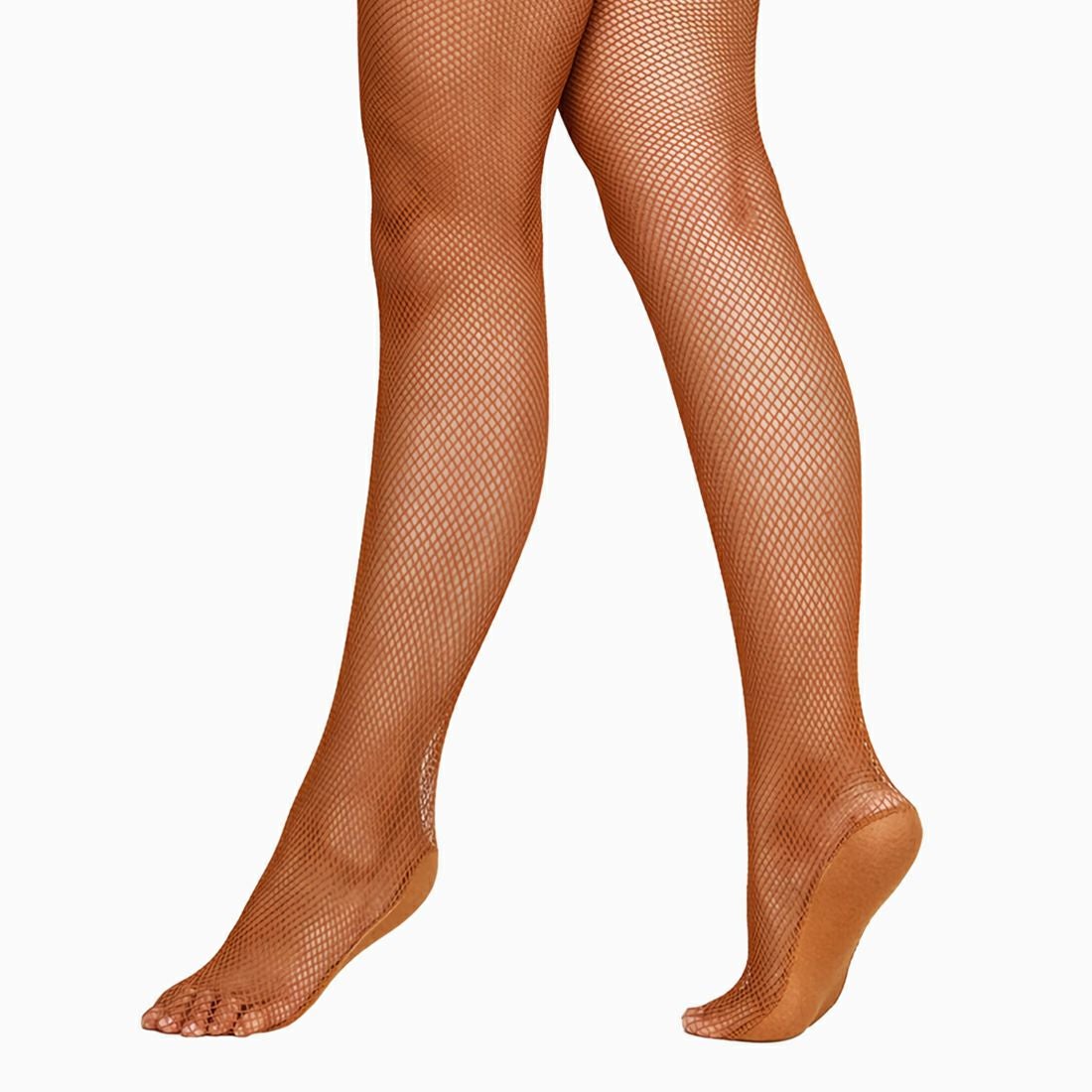 足裏パッド付網タイツZD2204