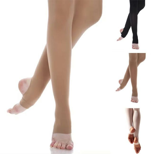 レガータイツ バレエタイツ ジュニア/大人用 マチ付き トレンカ