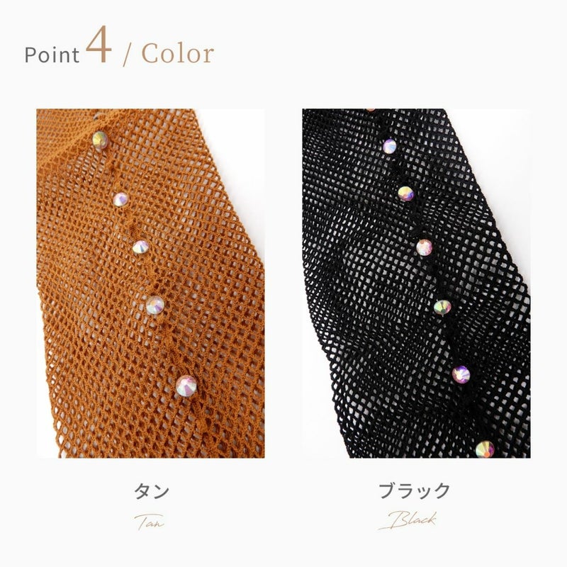 ラインストーンタイツZD00075