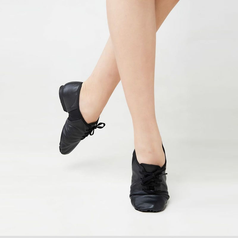 ジャズシューズスリッポンサイドゴア牛革ゴムソールEVAZUMZEJ25-G