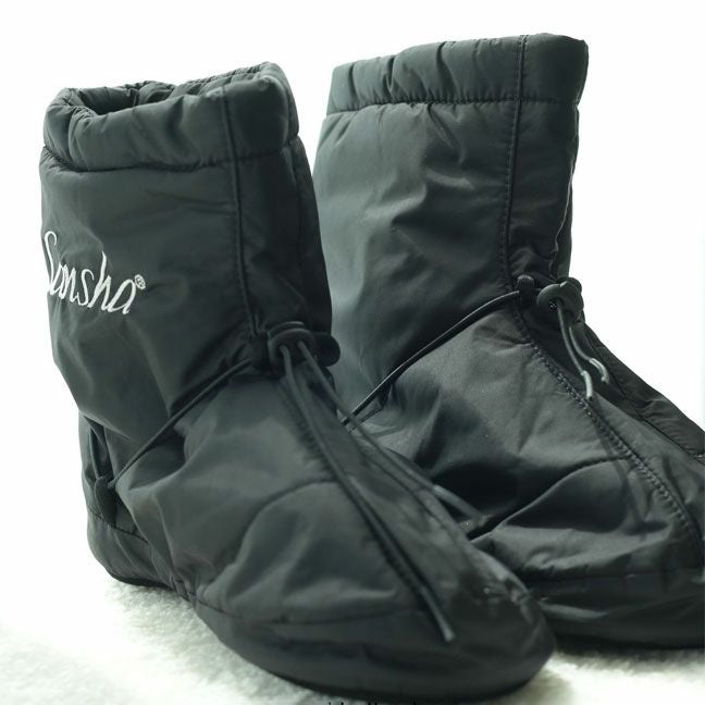 サンシャSanshaバレエウォームブーツウォームアップブーツブーティーショートWOOXトゥシューズカバー室内履き楽天