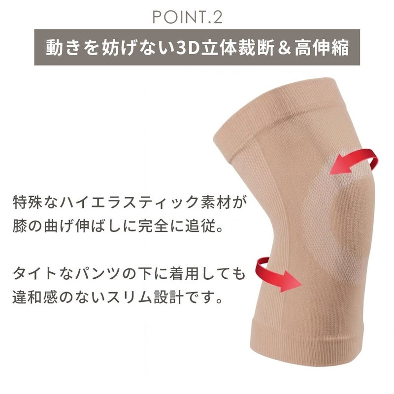 膝サポーター ZCA-KNEEPAD2175